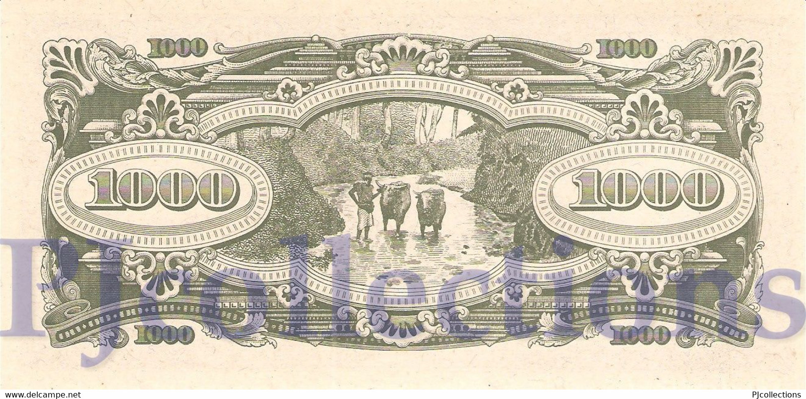 MALAYA 1000 DOLLARS 1945 PICK M10b UNC - Andere - Azië