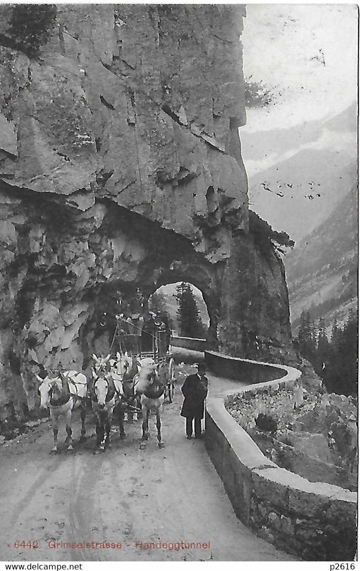 SUISSE -  GRIMSELSTRASSE - HANDEGGTUNNEL - Egg