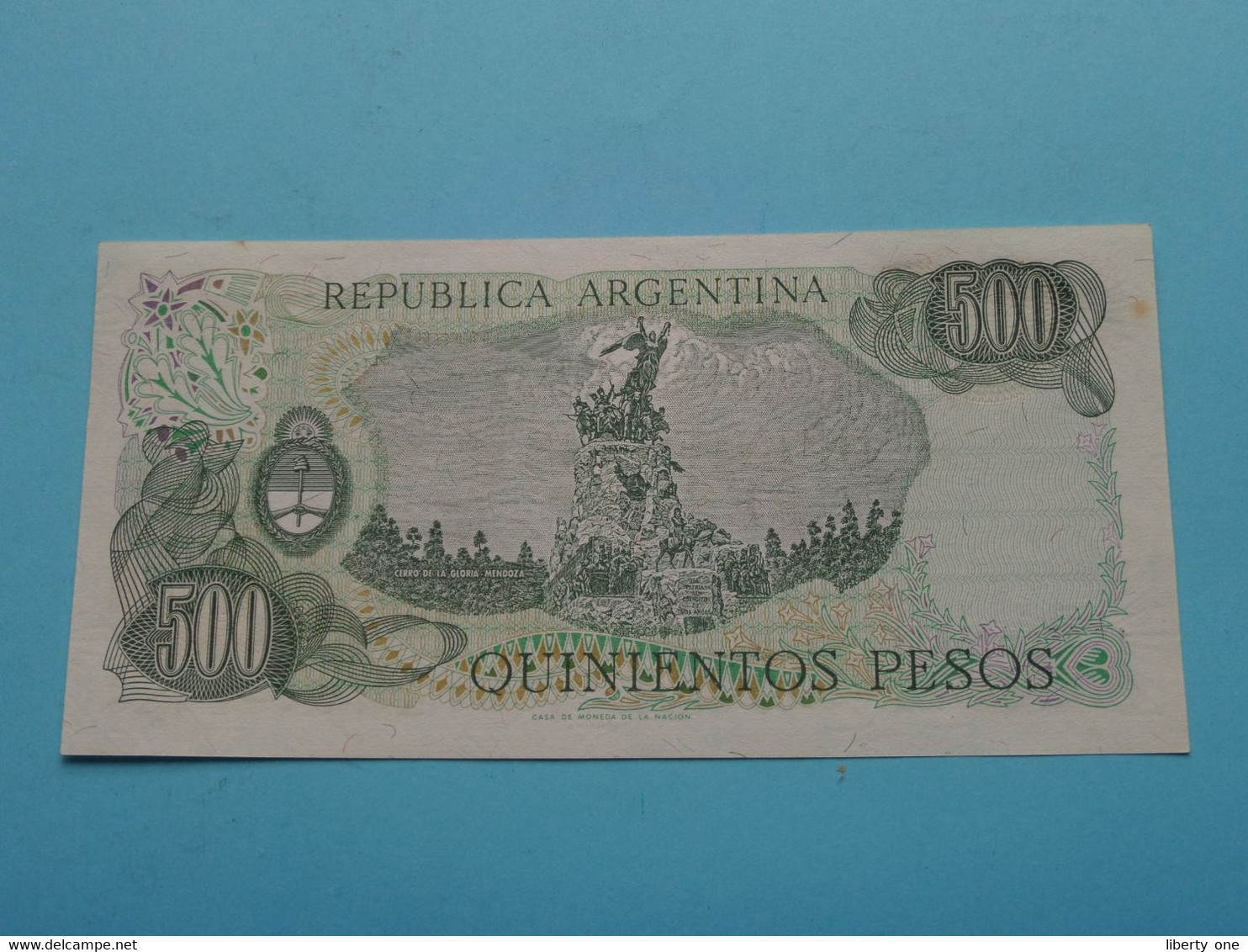 500 Quinientos Pesos Australes ( 15.050.085D ) Republica ARGENTINA ( Voir / See > Scans ) UNC ! - Argentinien