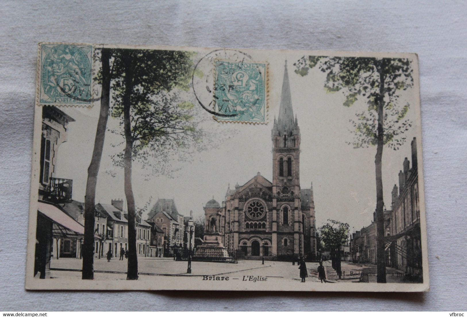 Cpa 1905, Briare, L'église, Loiret 45 - Briare