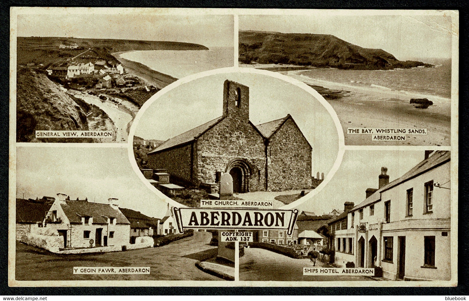 Ref 1573 - 1914 Raphael Tuck Postcard - Aberdaron Caernarvonshire Wales - Caernarvonshire