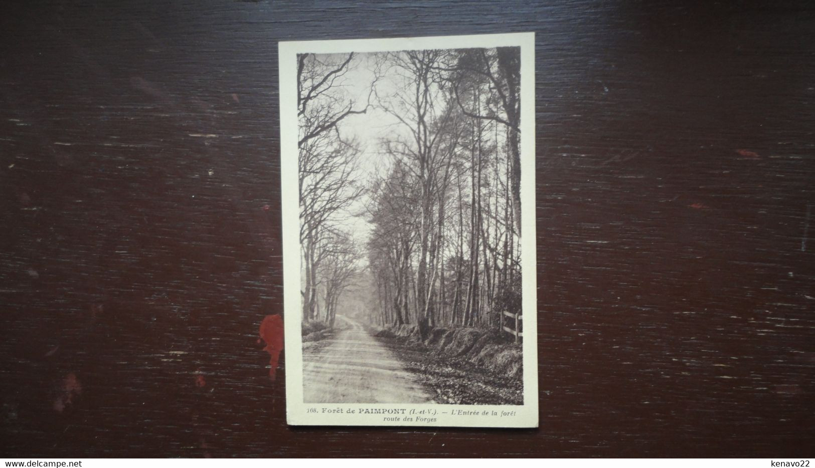 Paimpont , Forêt De Paimpont , L'entrée De La Forêt Route Des Forges - Paimpont