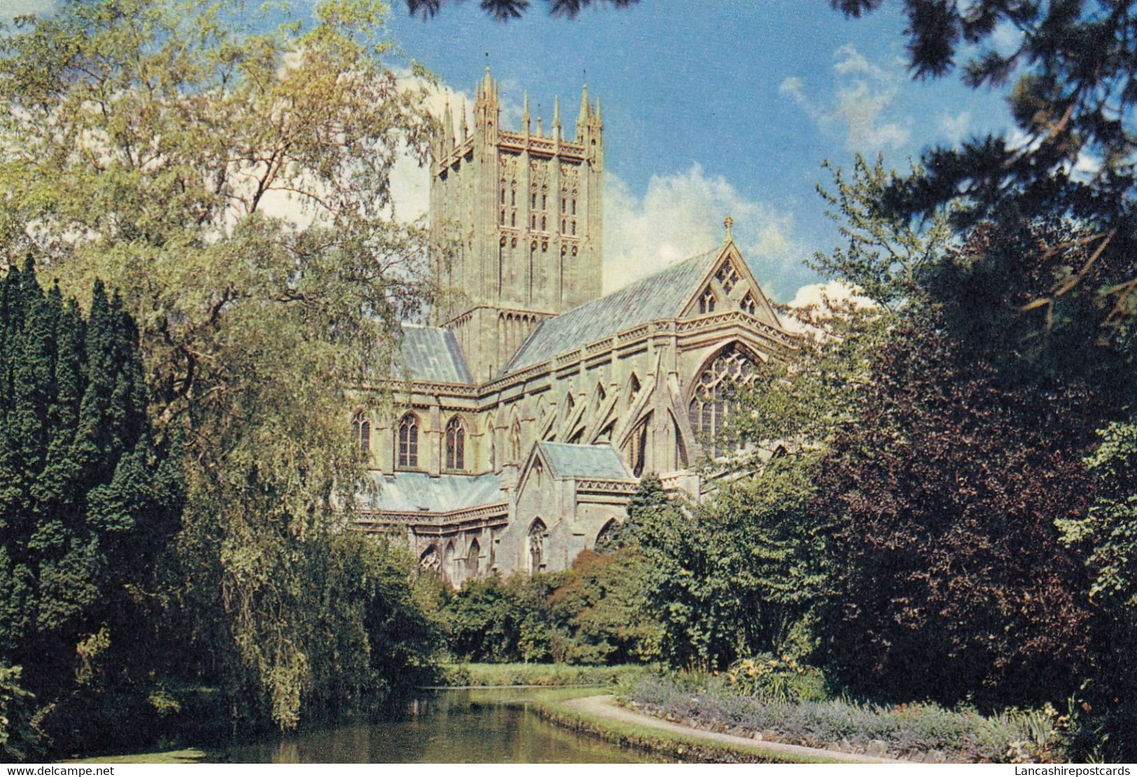 Postcard  Wells Cathedral  Somerset My Ref B25771 - Wells