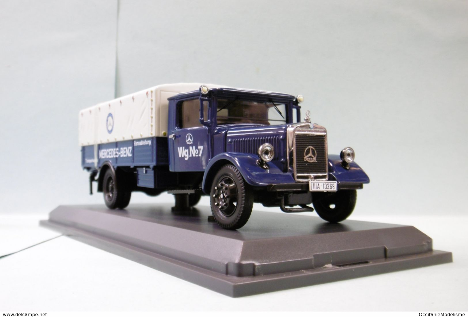 Schuco - Camion MERCEDES BENZ Lo 2750 Rennabteilung Transportwagen Réf. 450310500 NBO Neuf 1/43 - Schuco