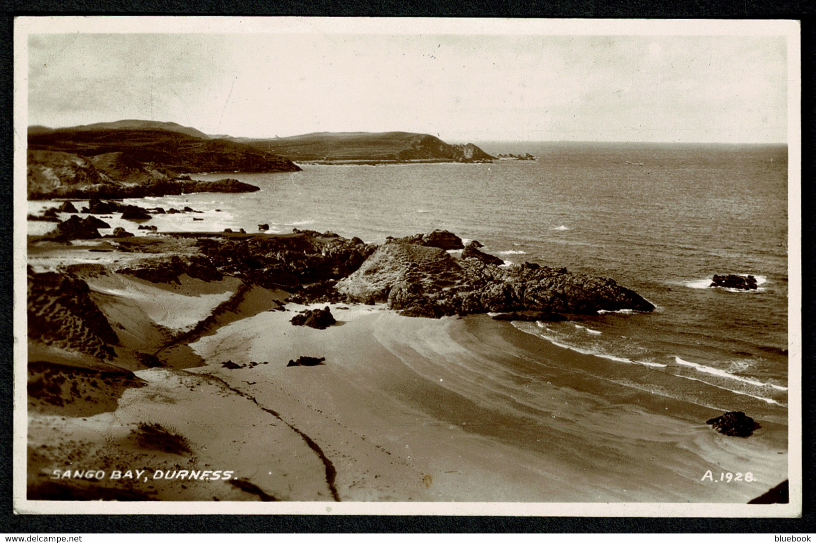 Ref 1575 -  1947 Real Photo Postcard - Sango Bay Durness Sutherland - Scotland - Sutherland