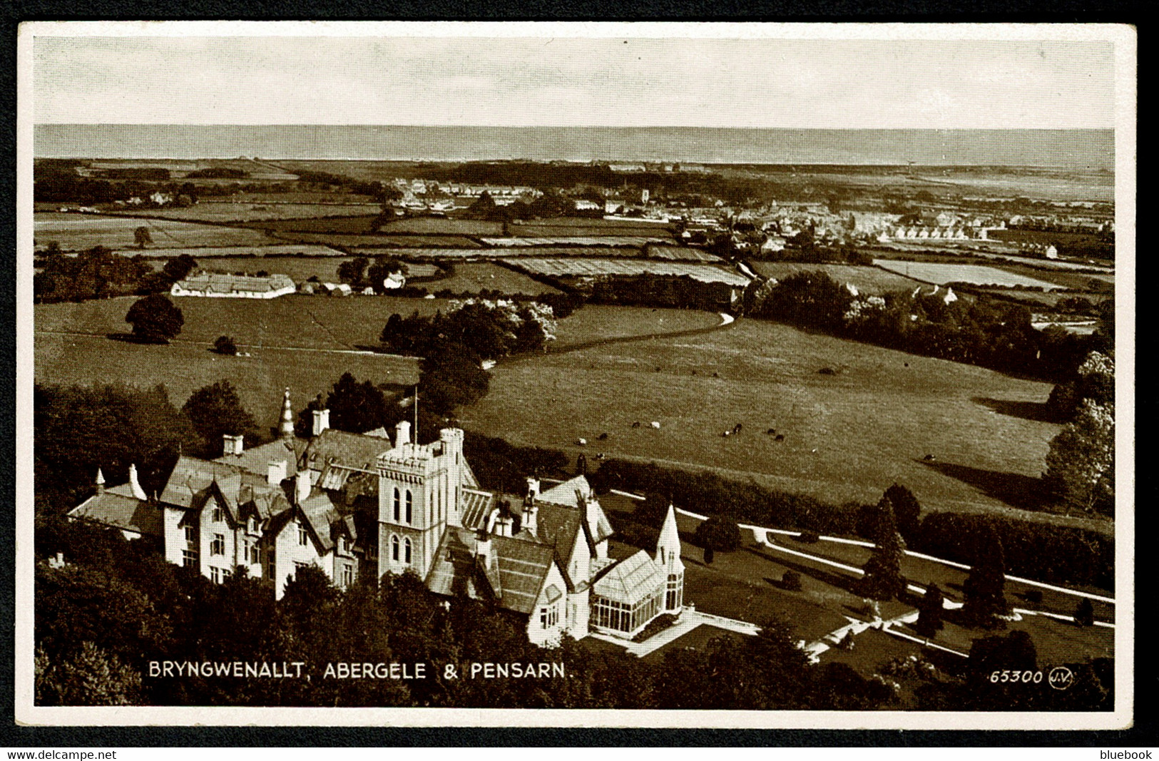 Ref 1576 - Real Photo Postcard - Bryngwenallt - Abergele & Pensarn - Denbighshire Wales - Denbighshire
