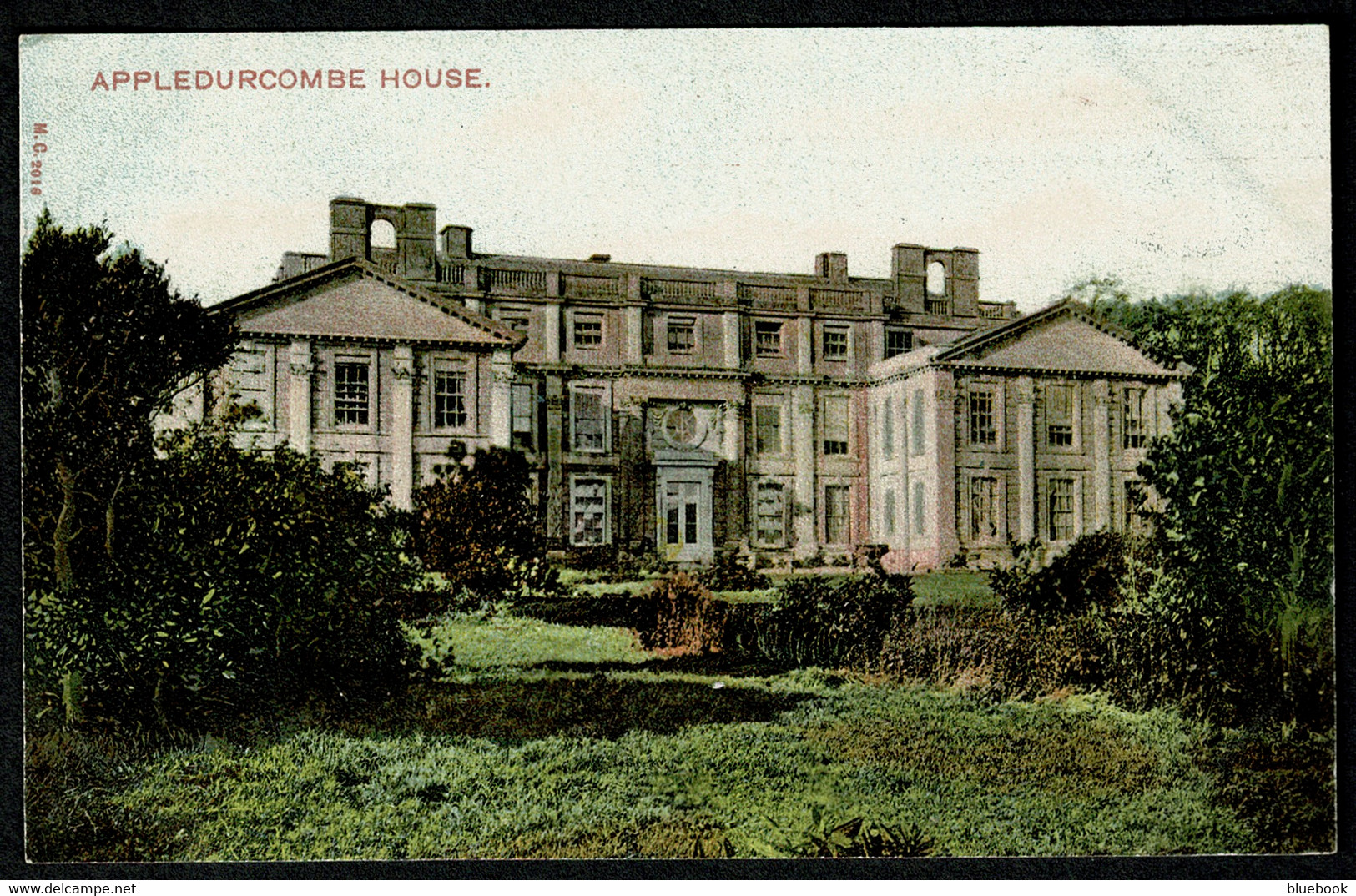 Ref 1576 - Early Peacock Postcard - Appledurcombe House Wroxall Isle Of Wight - Autres & Non Classés