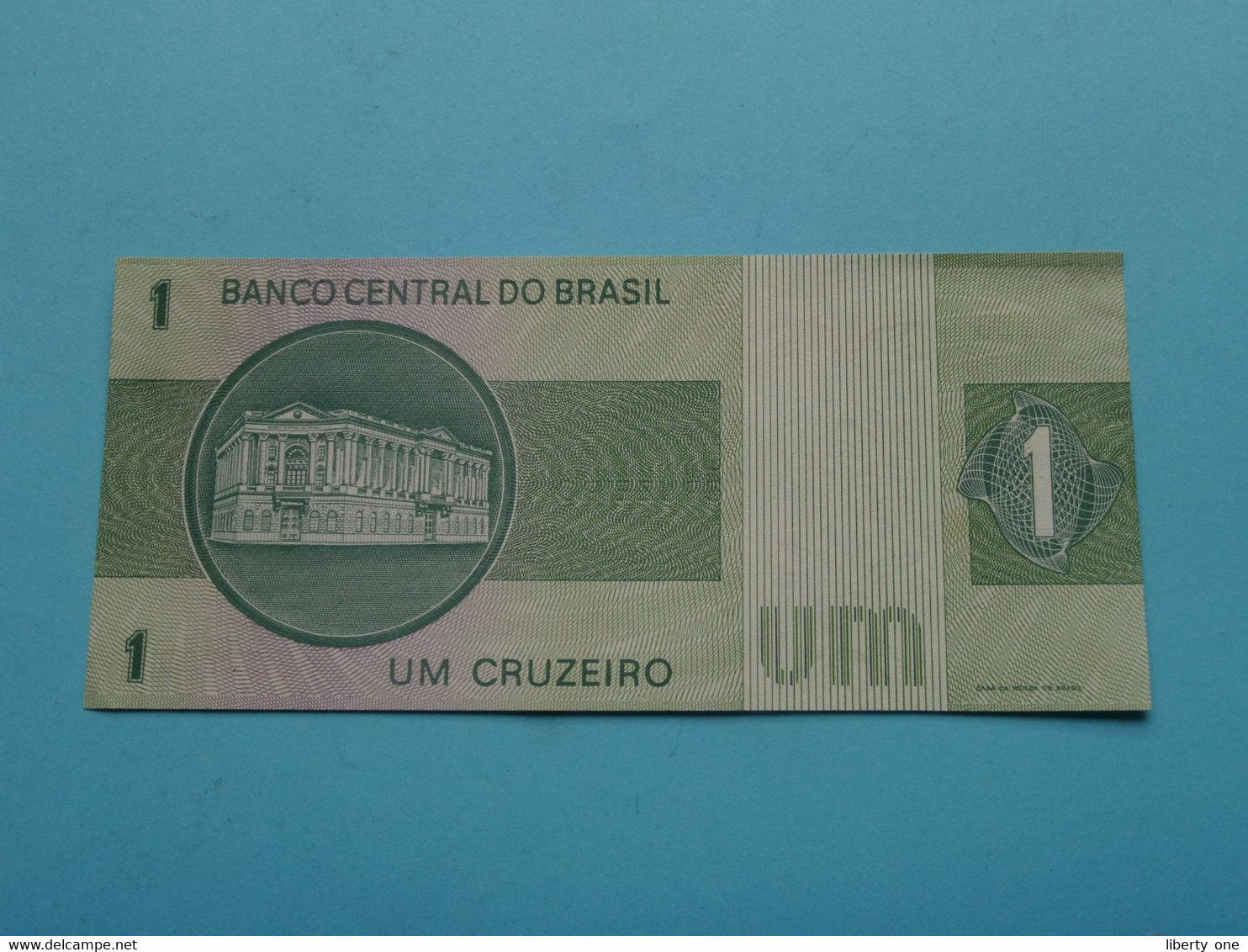1 Um Cruzeiro ( B13881 073896 ) Banco Central Do Brasil ( Voir / See > Scans ) UNC ! - Brasilien