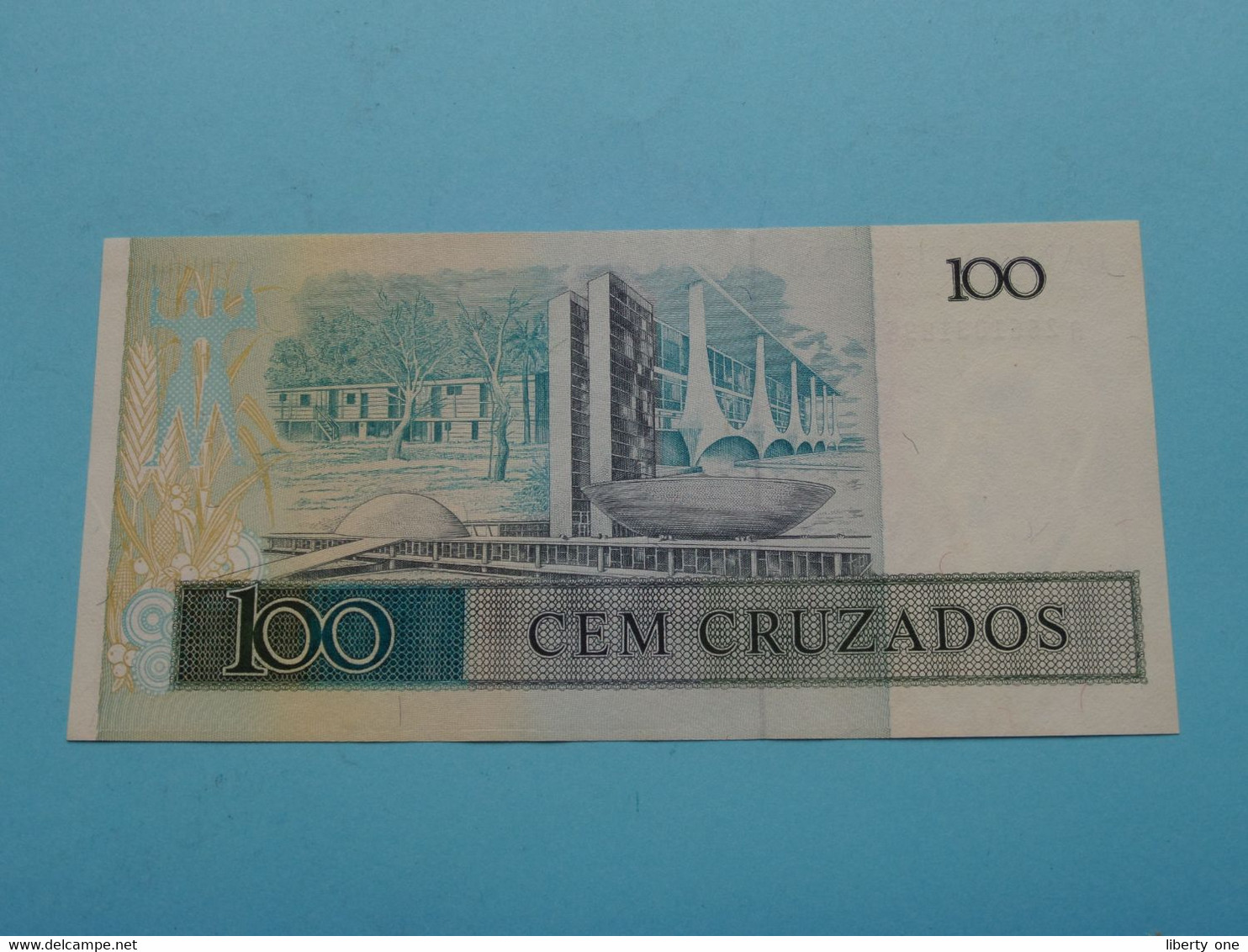 100 Cem Cruzados ( A2661031896A ) Banco Central Do Brasil ( Voir / See > Scans ) UNC ! - Brazilië