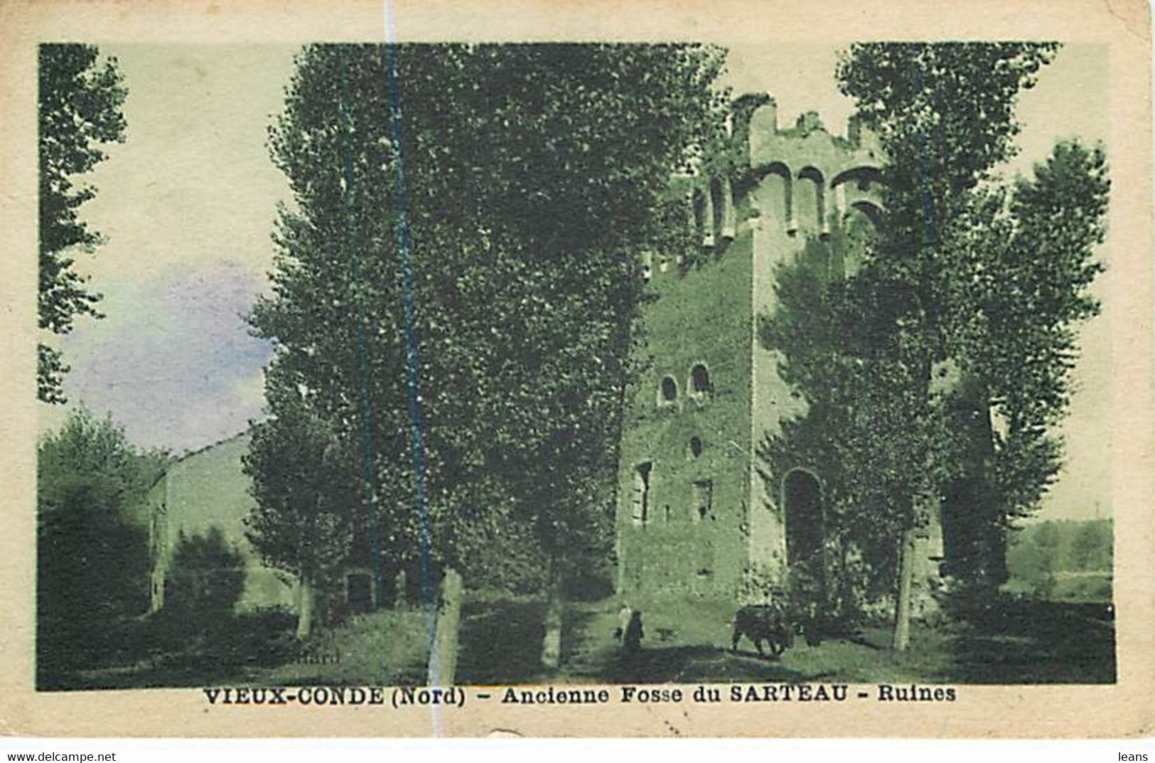 VIEUX CONDE   Ancienne Fosse Du SARTEAU ( Verte ) - Vieux Conde