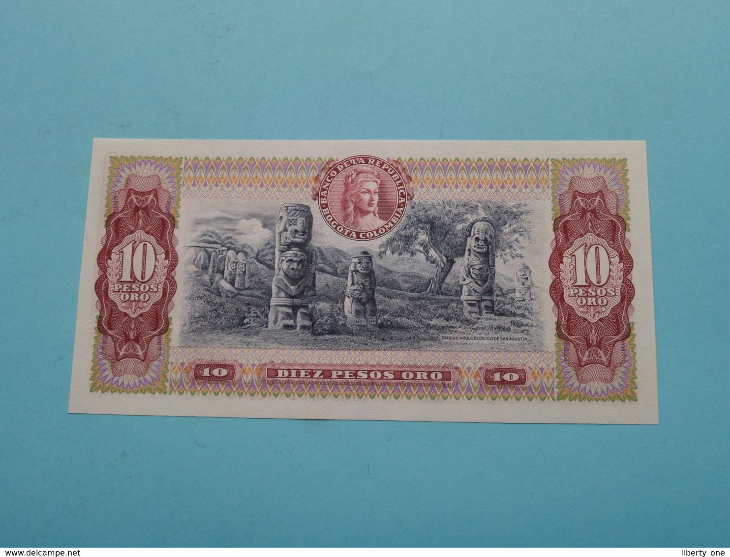 10 Diez Pesos Oro ( 46462910 ) COLOMBIA - Agosto 7 De 1980 ( Voir / See > Scans ) UNC ! - Colombia