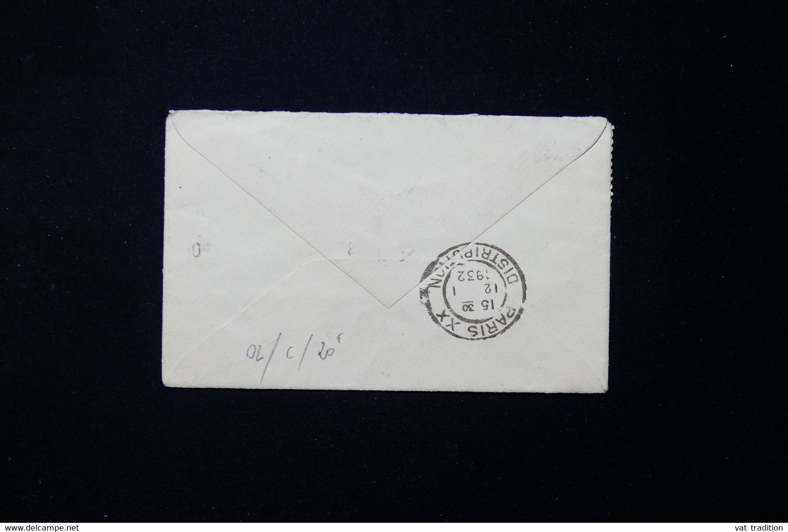 MONACO - Petite Enveloppe Pour Paris En 1932  - L 132321 - Storia Postale