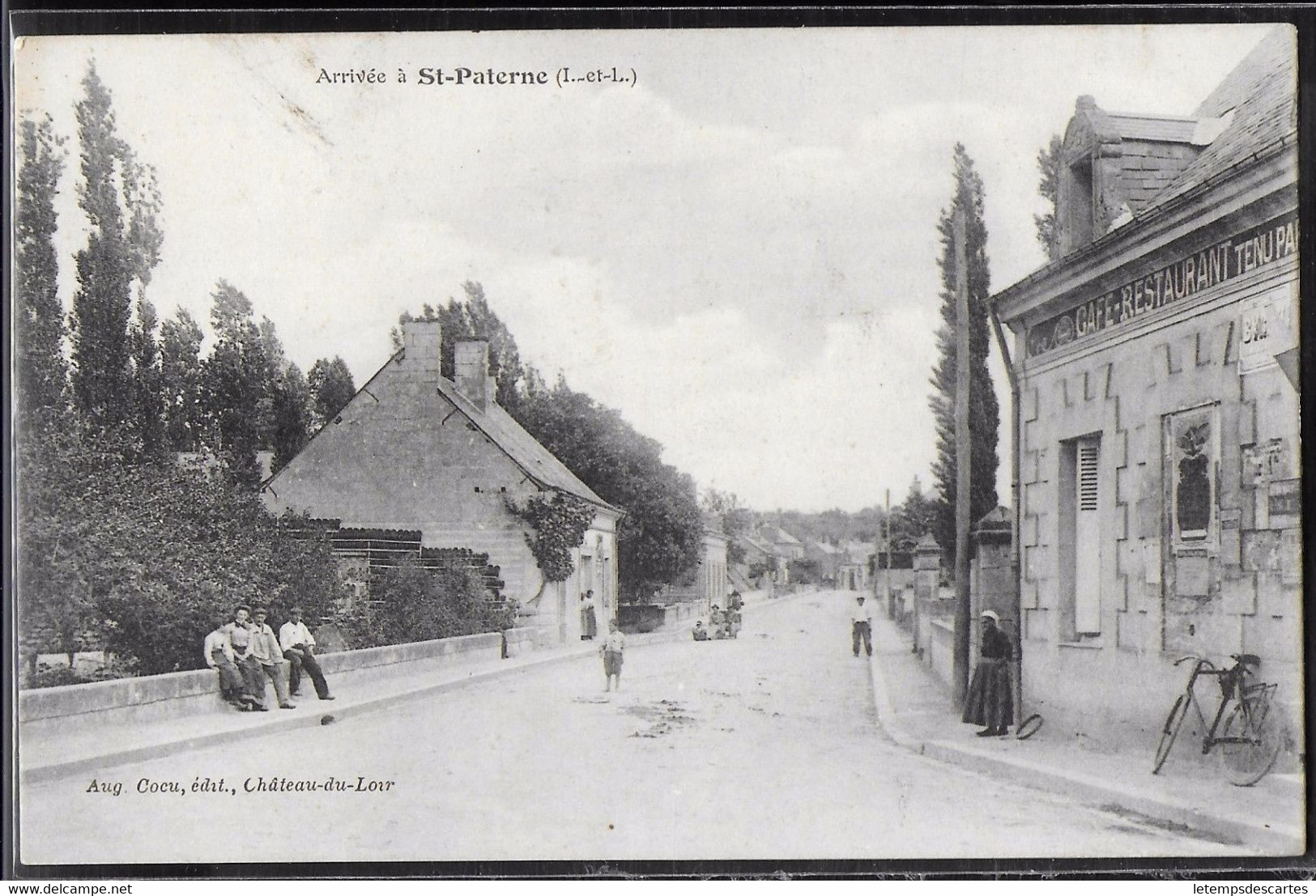 CPA 72 - Saint Paterne, L'arrivée - Saint Paterne