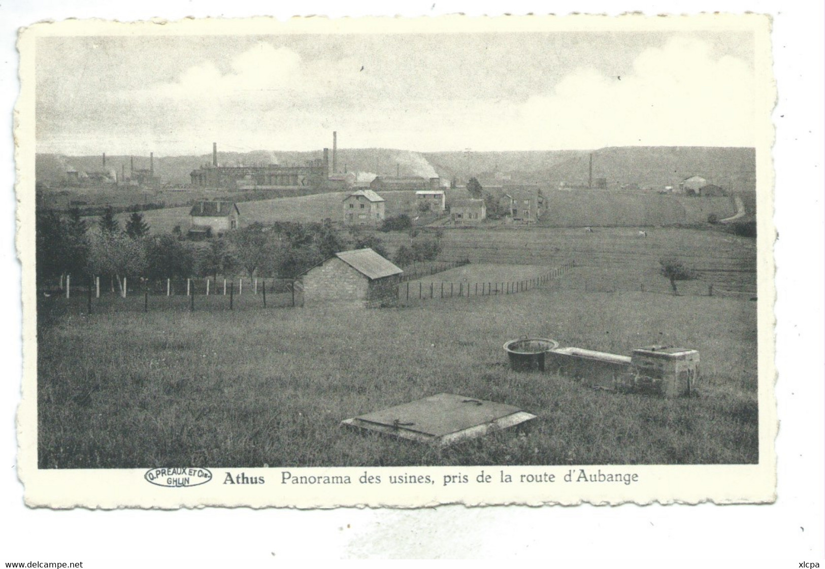 Athus Panorama Des Usines, Pris De La Route D'Aubange - Aubange