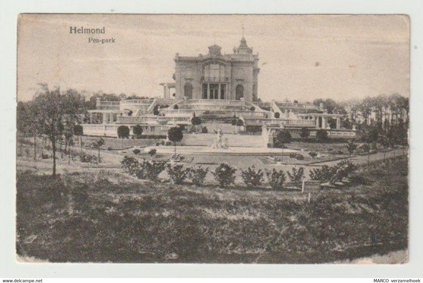 Postcard - Ansichtkaart Pea-park Villa De Wit Helmond (NL) - Helmond