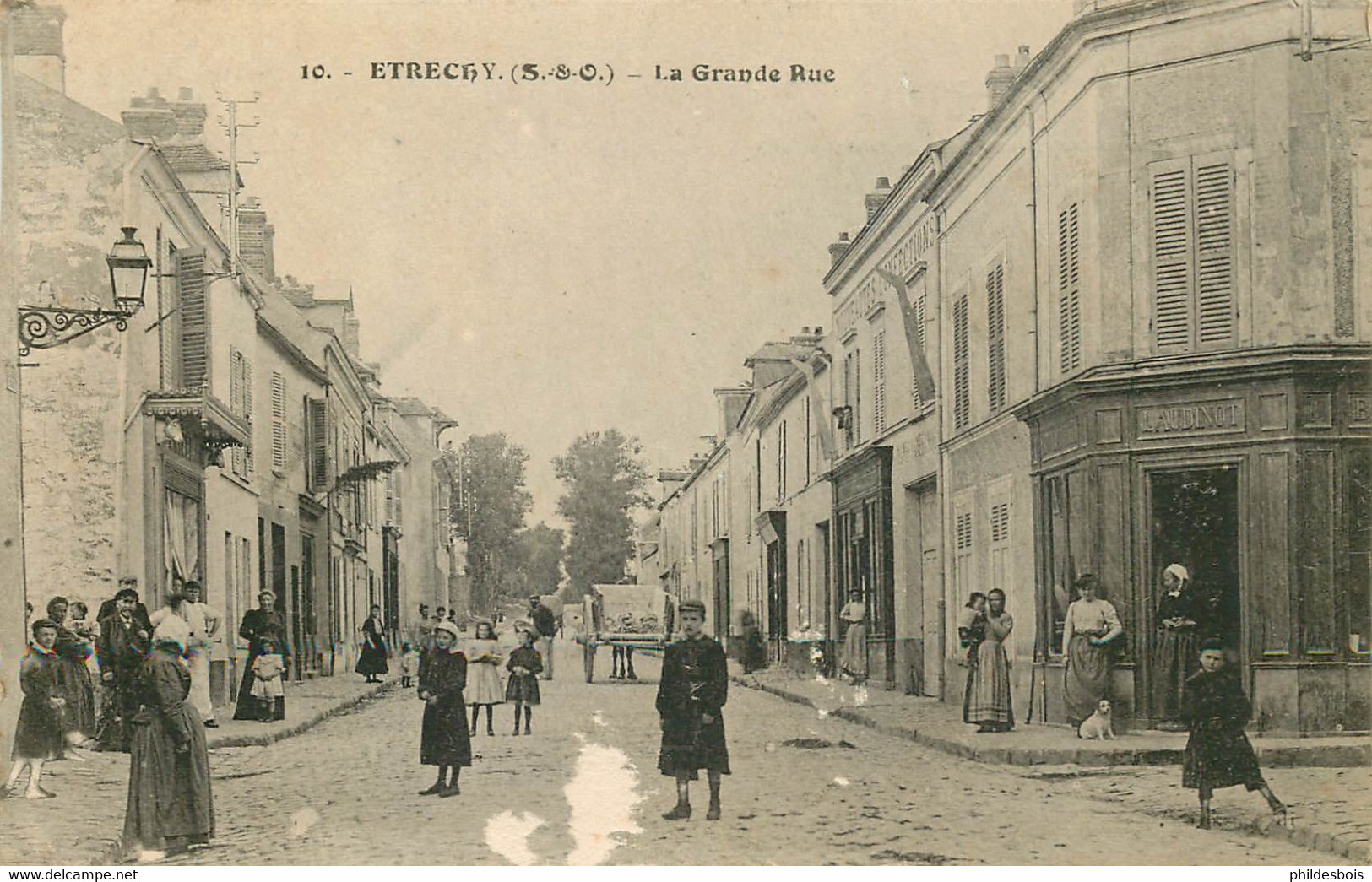 ESSONNE  ETRECHY (état) La Grande Rue - Etrechy