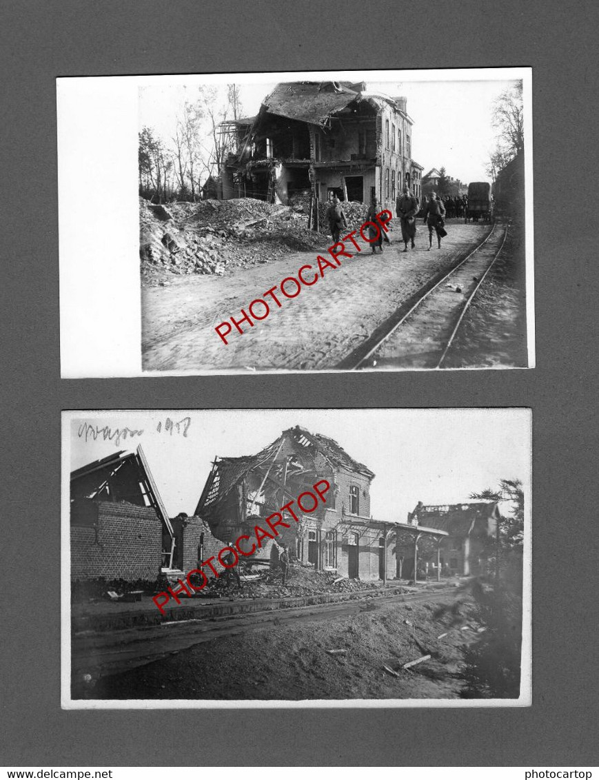 13x CARTES PHOTOS Allemandes-LANGEMARCK Et Environs-??-NON SITUEES-Guerre14-18-1 WK-Belgien-Flandern-Militaria- - Langemark-Poelkapelle