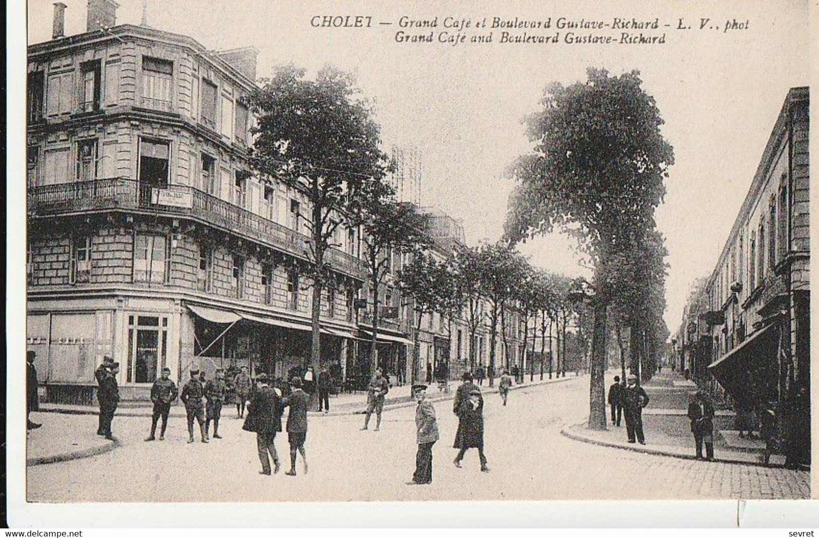 CHOLET. -  Grand Café Et Boulevard Gustave-Richard - Cholet