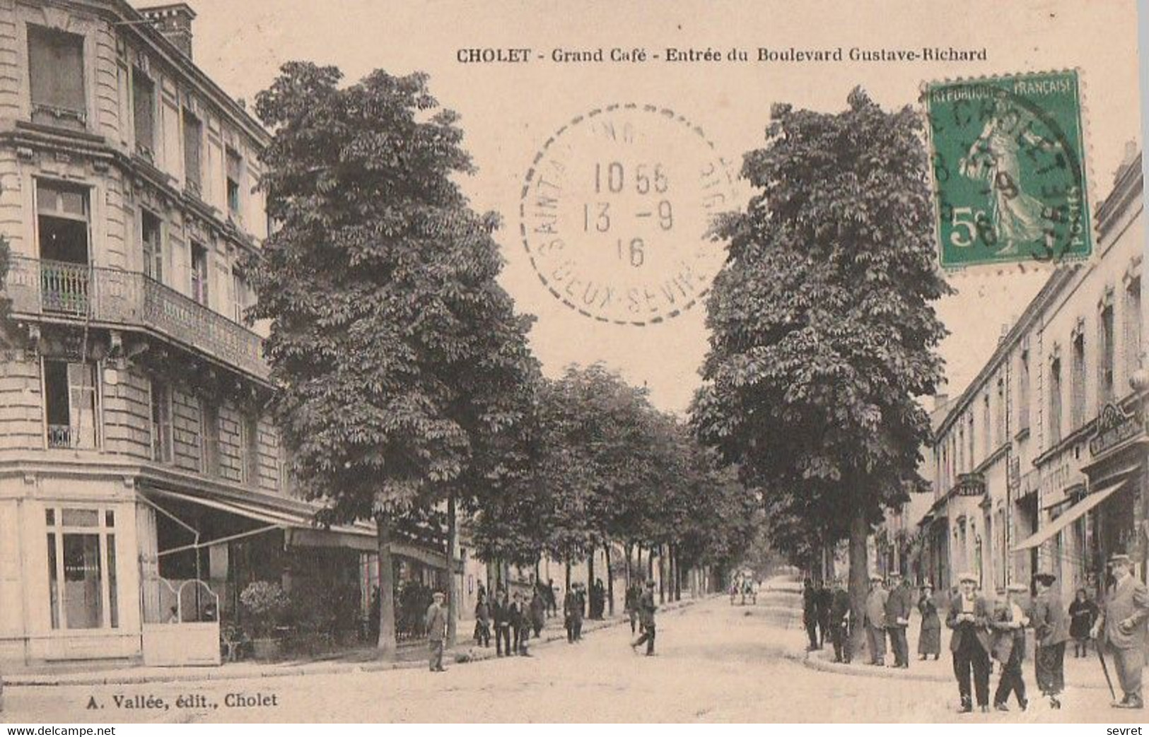 CHOLET. -  Grand Café - Entrée Du Boulevard Gustave-Richard - Cholet