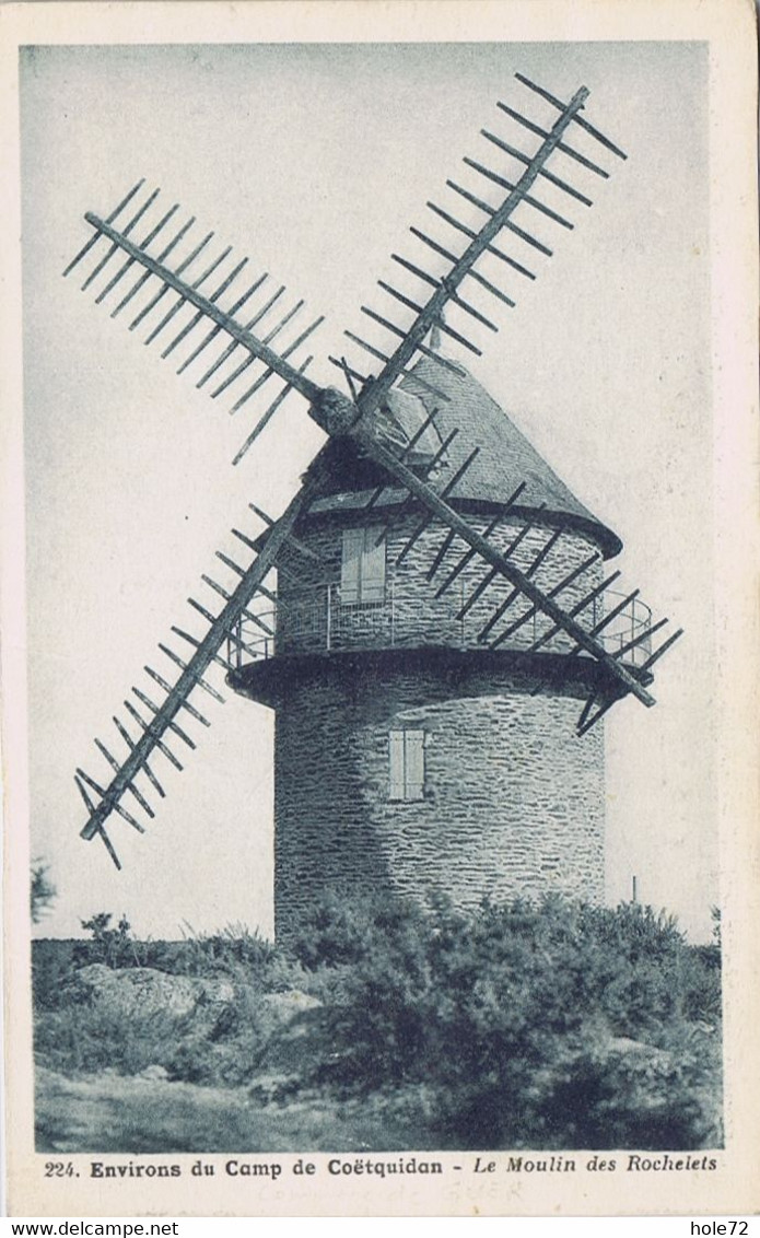 56 - Environs Du Camp De Coëtquidan (Morbihan) - Le Moulin Des Rochelets - Guer Coetquidan