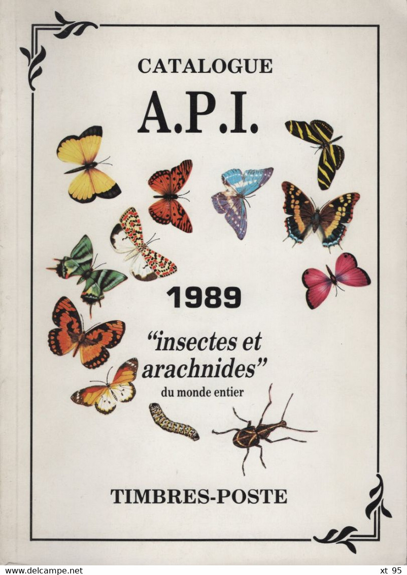 Catalogue API - Insectes Et Arachnides - 1989 - 186 Pages - Motive