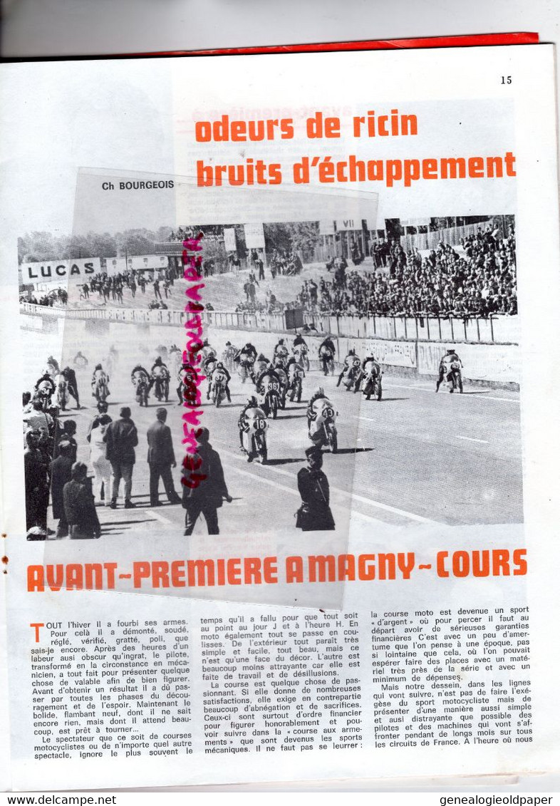 MOTO REVUE- 1970-N° 1971-BSA TRIUMPH-DAYTONA-NORTON-TRIAL BEUTAL-COGNAC-MOTO BALL-MAGNY COURS-THIERRY TCHERNINE-LAPIZE