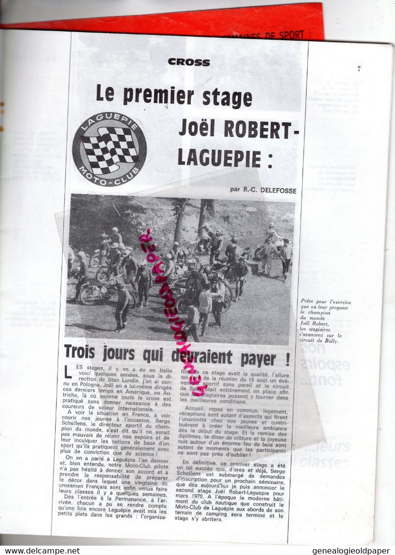 MOTO REVUE-1970-N° 1991-CROSS-GRASS TRACK-DRESDA DEGENS-BOL OR- LINAS MONTLHERY-LAGUEPIE-LAVAUR-MOISSAC-APOLDA-CHINON - Motorrad