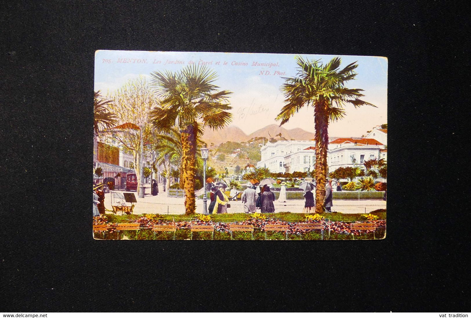 MONACO - Affranchissement Prince Albert 1er En Paire Sur Carte Postale Pour Les Pays Bas  - L 132326 - Storia Postale