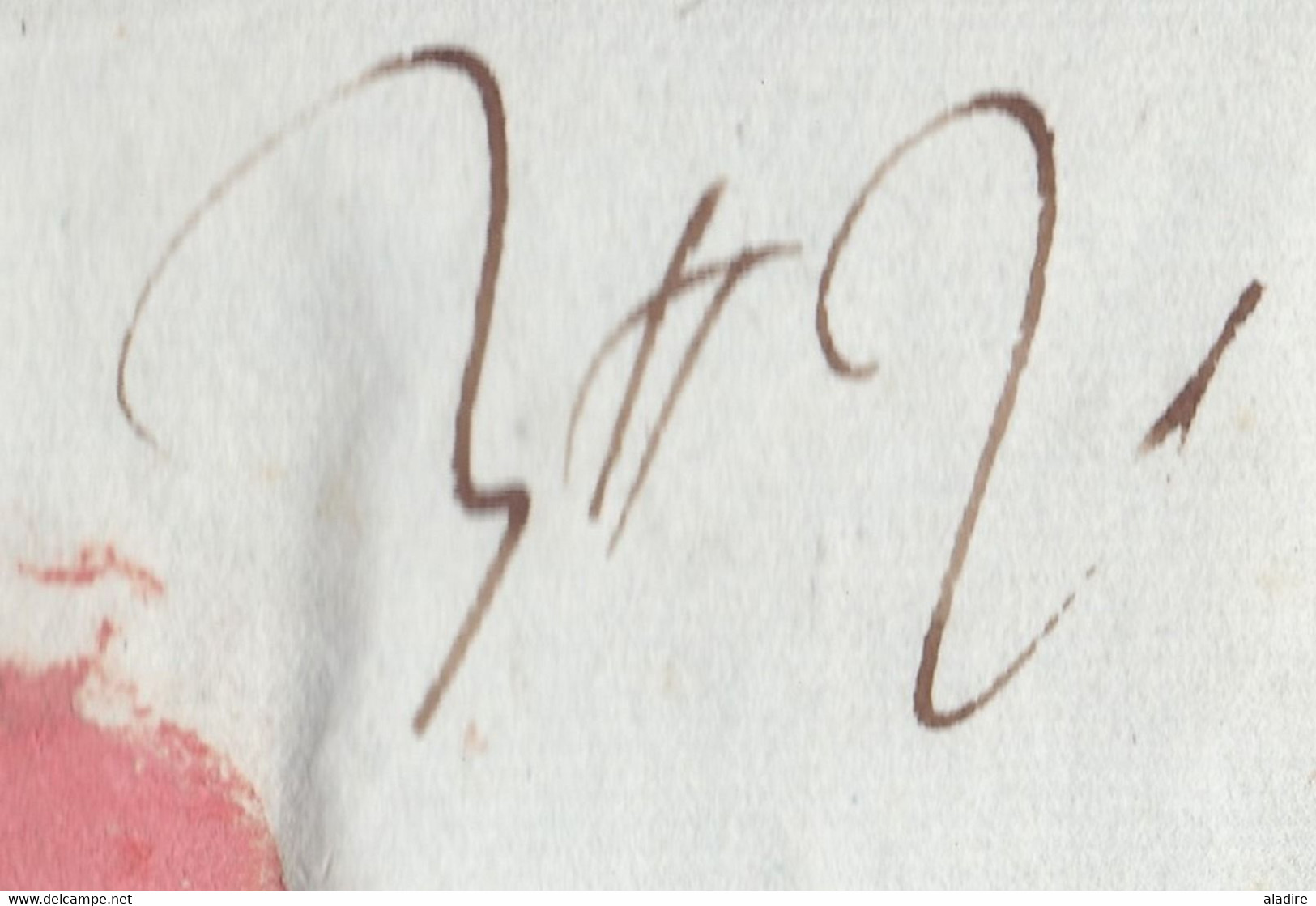 1811 - Marque postale 99 GENEVE, département conquis, sur lettre pliée vers Lyon, France - taxe 4