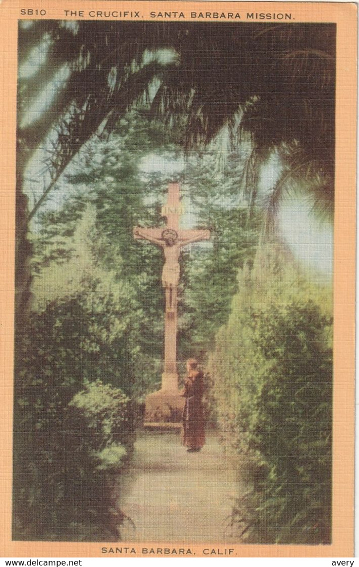 The Crucifix, Santa Barbara Mission, Santa Barbara, California - Santa Barbara
