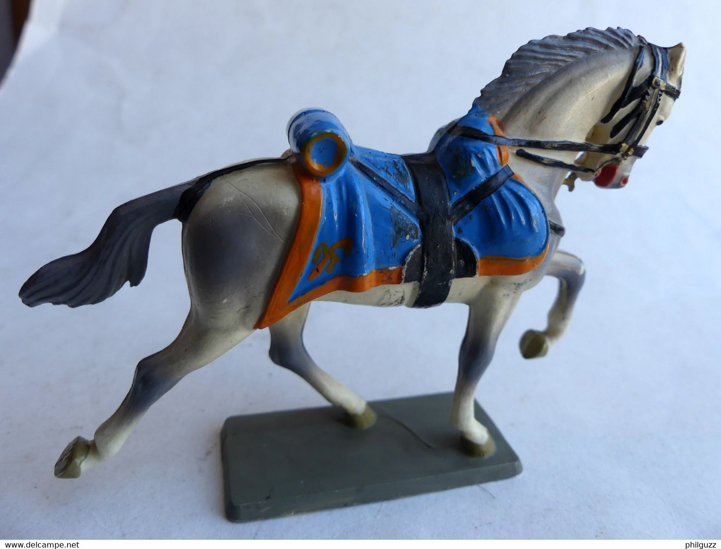 TRES RARE FIGURINE STARLUX EMPIRE  8167 (1966) Sans Gendarme D'Elite Trompette Plastique - Starlux