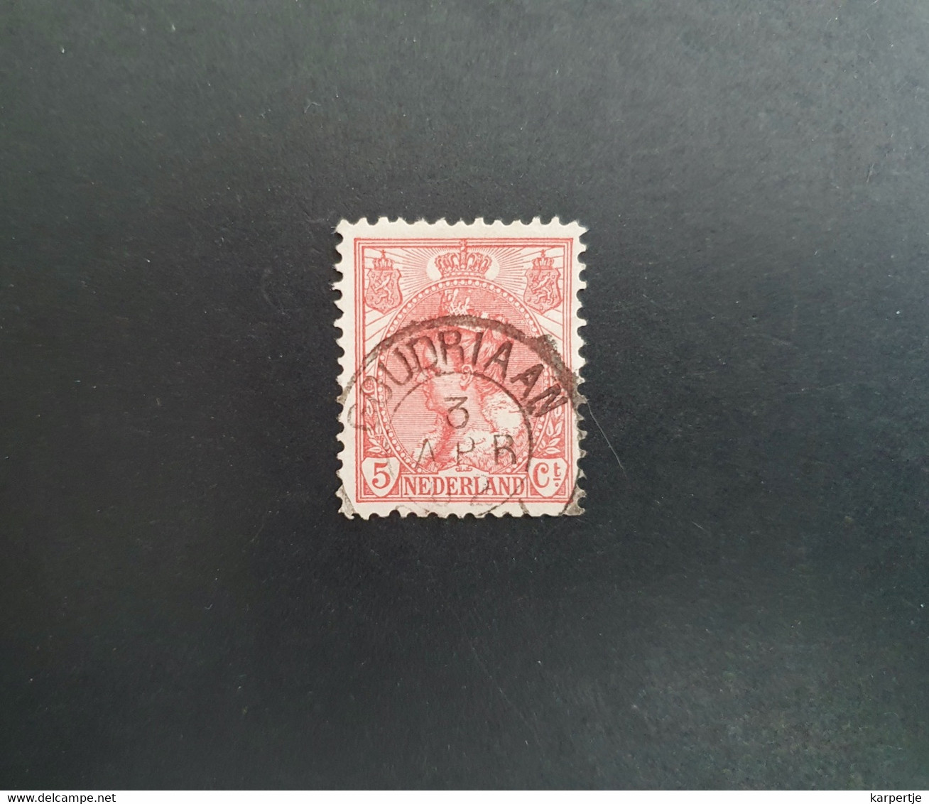 Kleinrondstempel NVPH 60. Goudriaan. - Used Stamps