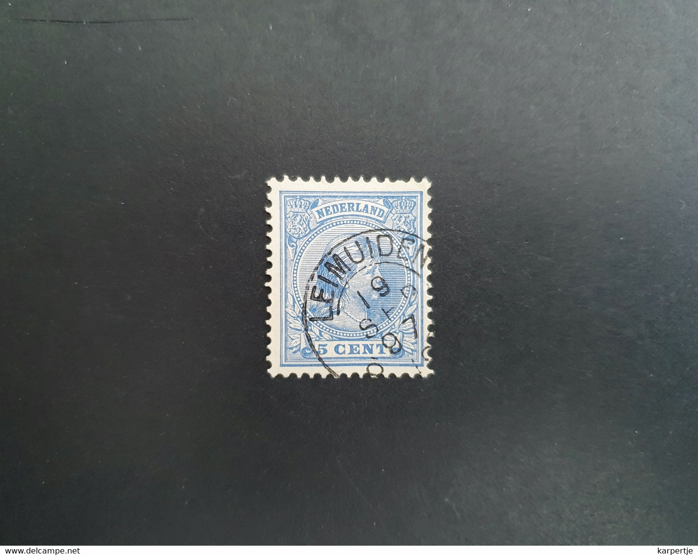 Kleinrondstempel NVPH 35 Leimuiden - Used Stamps