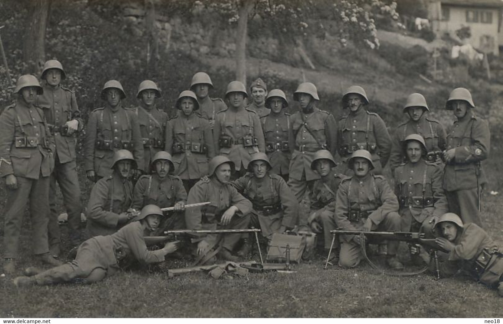 Real Photo Armée Suisse Auto Mitrailleuses - Autres & Non Classés