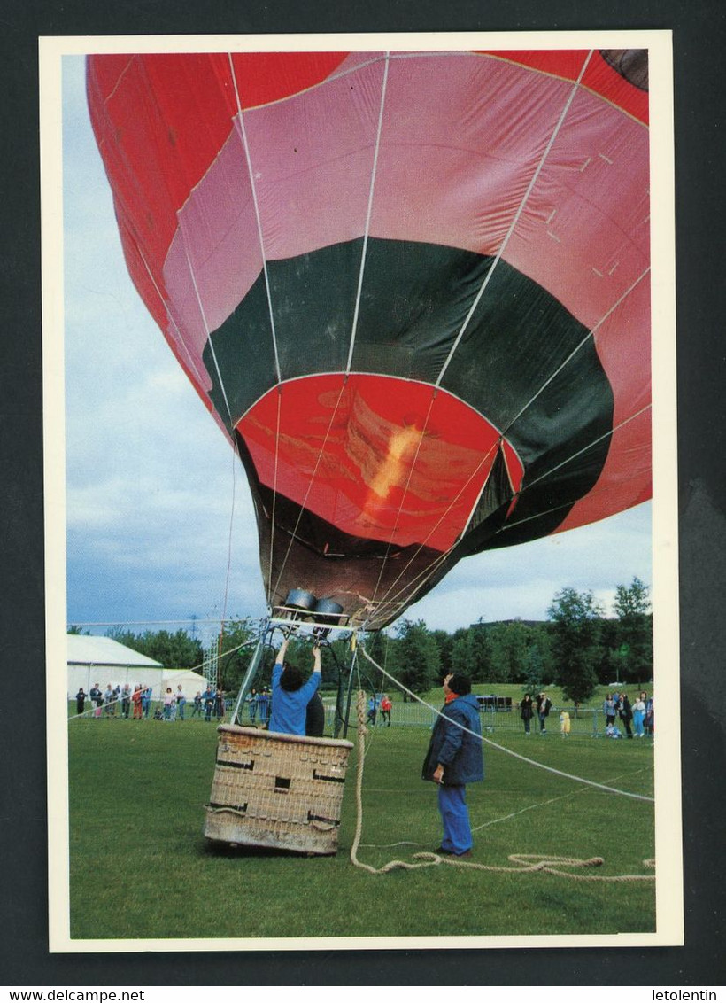 CPM - 94 - CHEVILLY-LARUE - FETE COMMUNALE, LA MONTGOLFIÈRE DANS LE PARC - Chevilly Larue