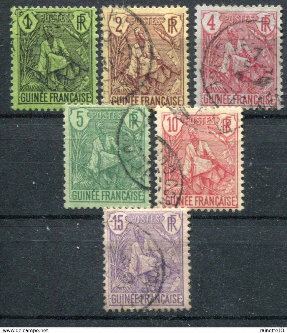 Guinée          18/23  Oblitérés - Used Stamps