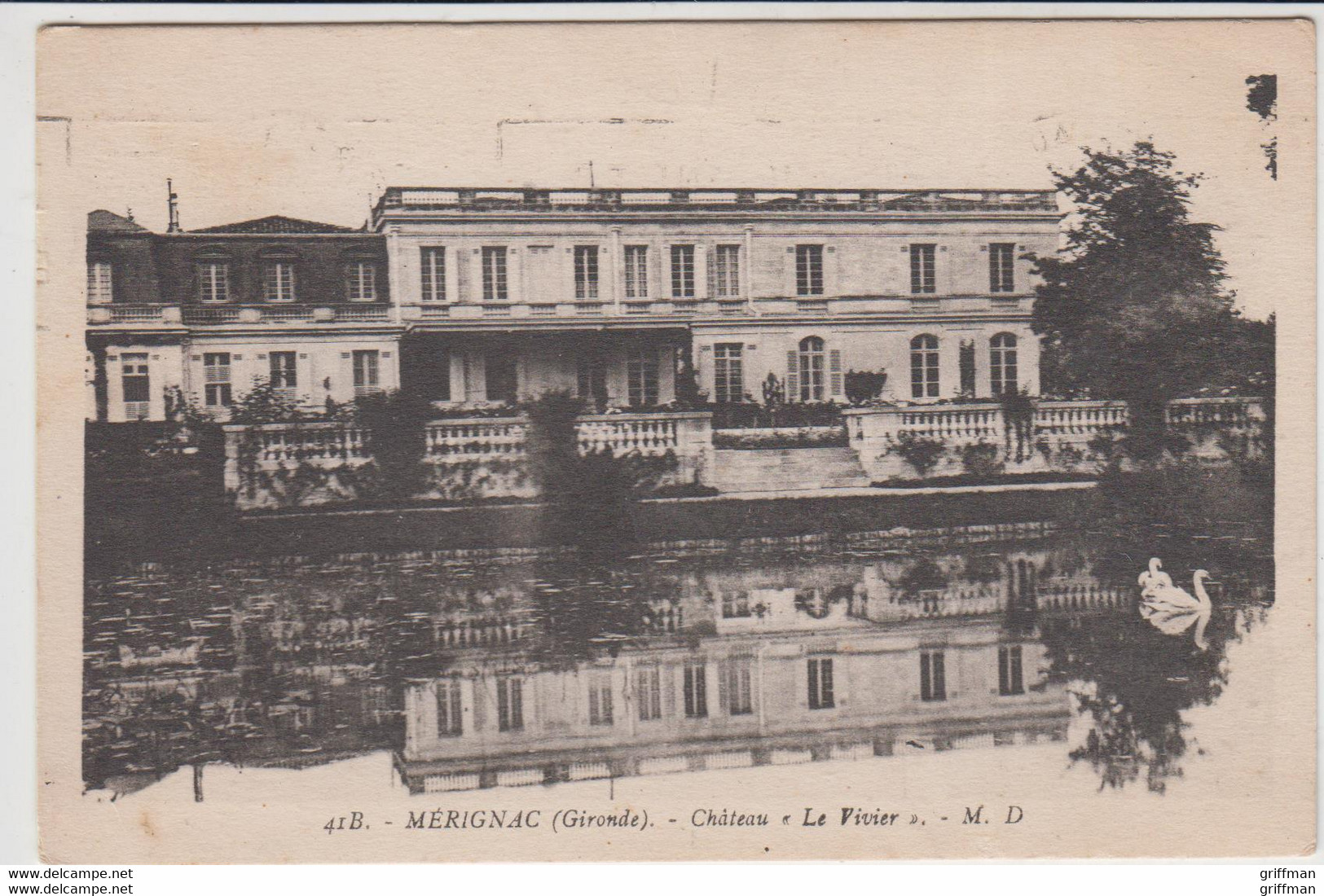 MERIGNAC CHATEAU LE VIVIER TBE - Merignac