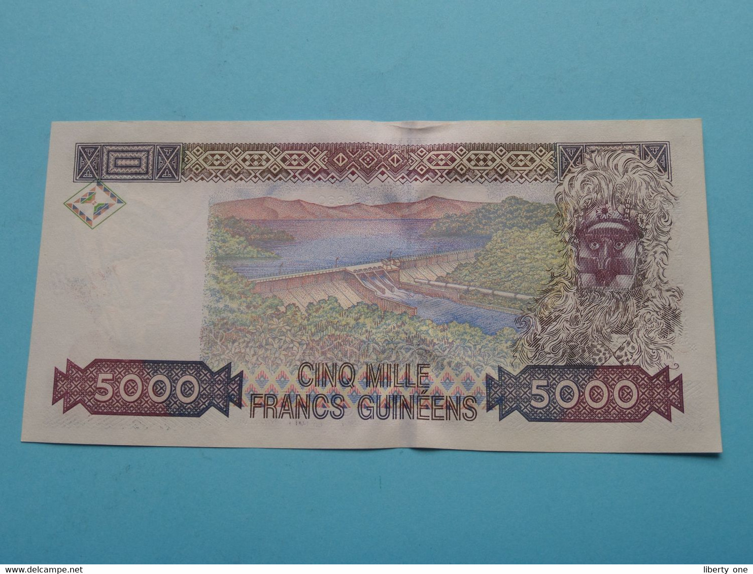 5000 Mille Francs Guinéens ( 1998 - AA036187 ) République Guinée ( For Grade, Please See Photo ) UNC ! - Guinée