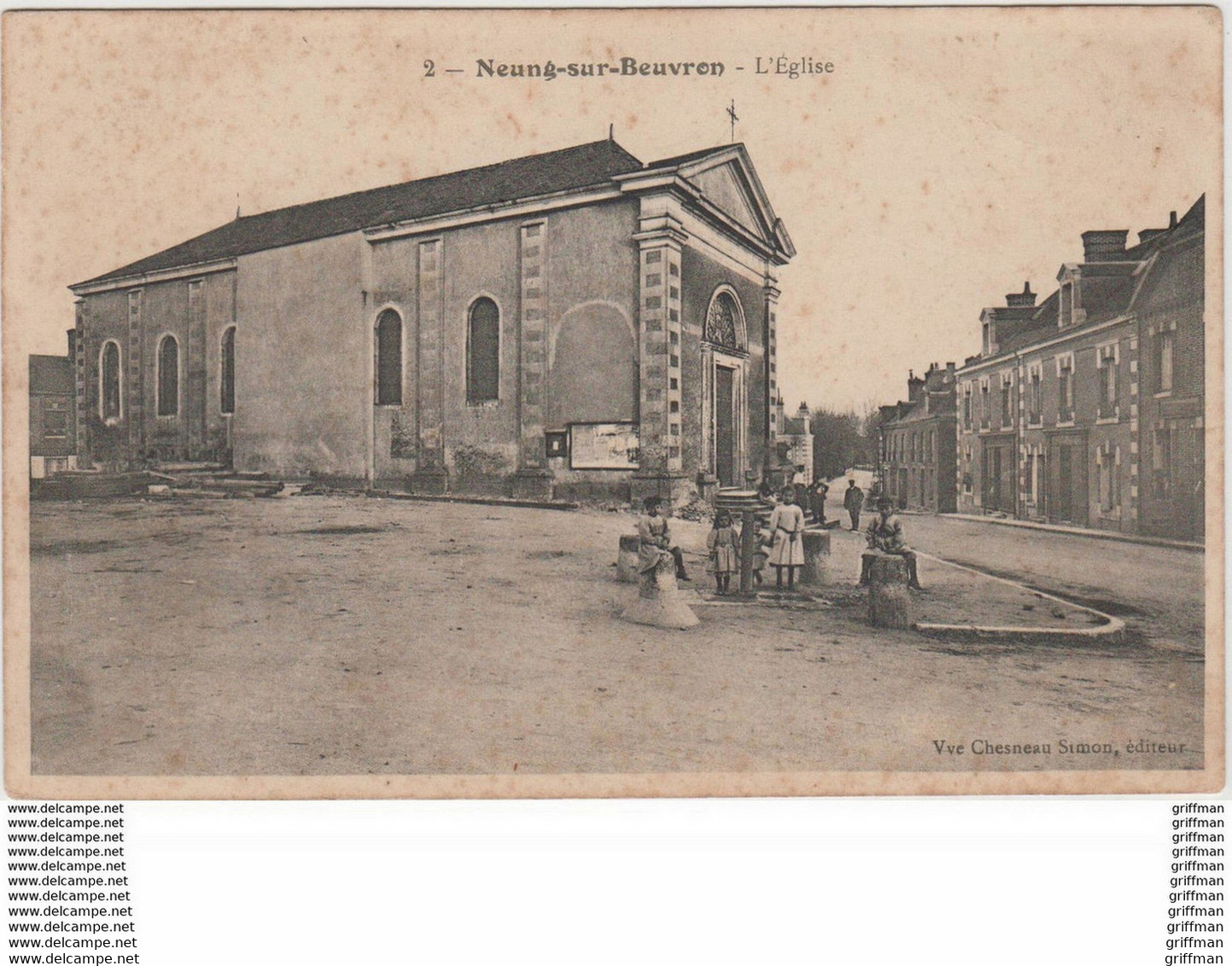 NEUNG SUR BEUVRON L'EGLISE TBE - Neung Sur Beuvron