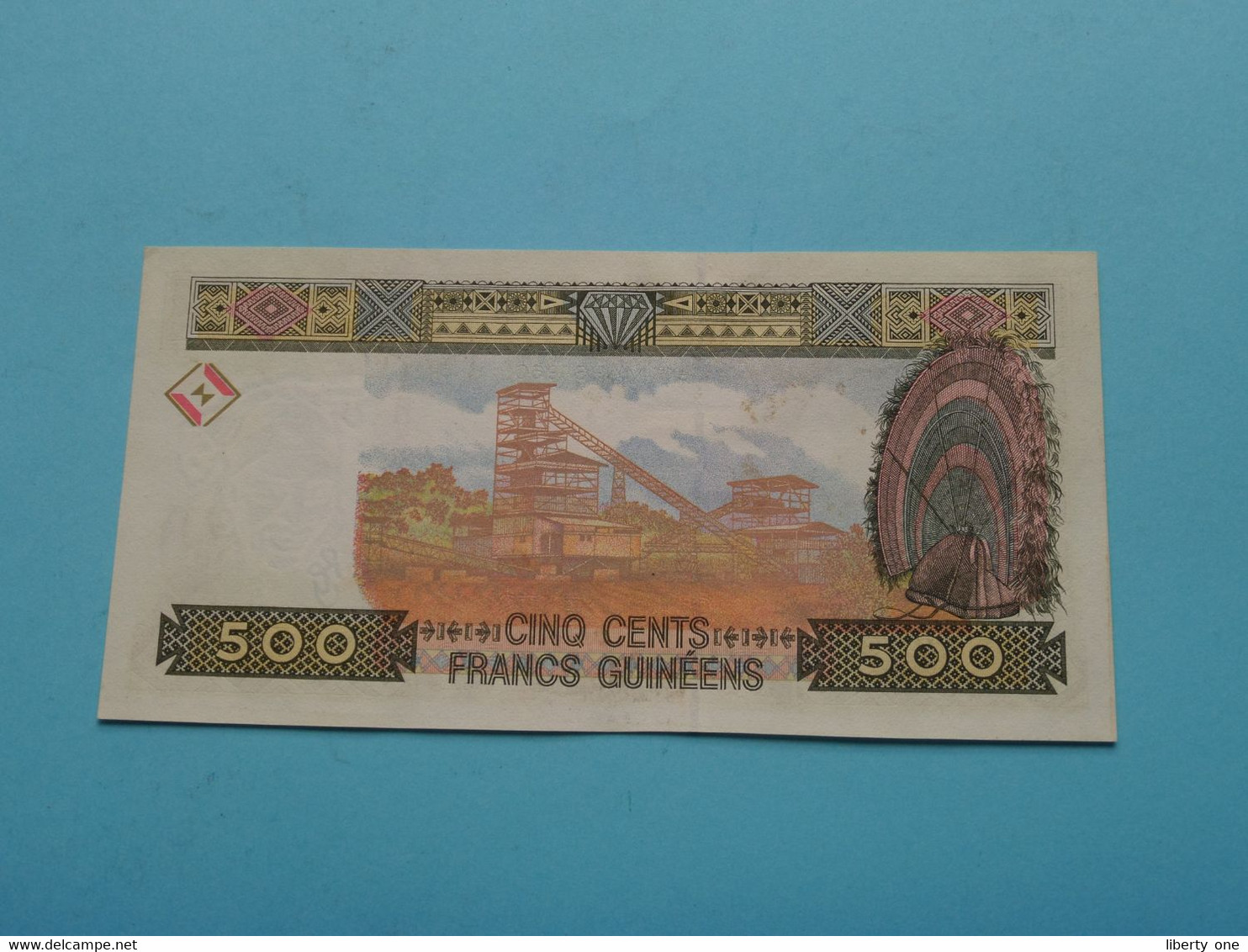 500 Cents Francs Guinéens ( 1998 - AH322119 ) République Guinée ( For Grade, Please See Photo ) UNC ! - Guinée