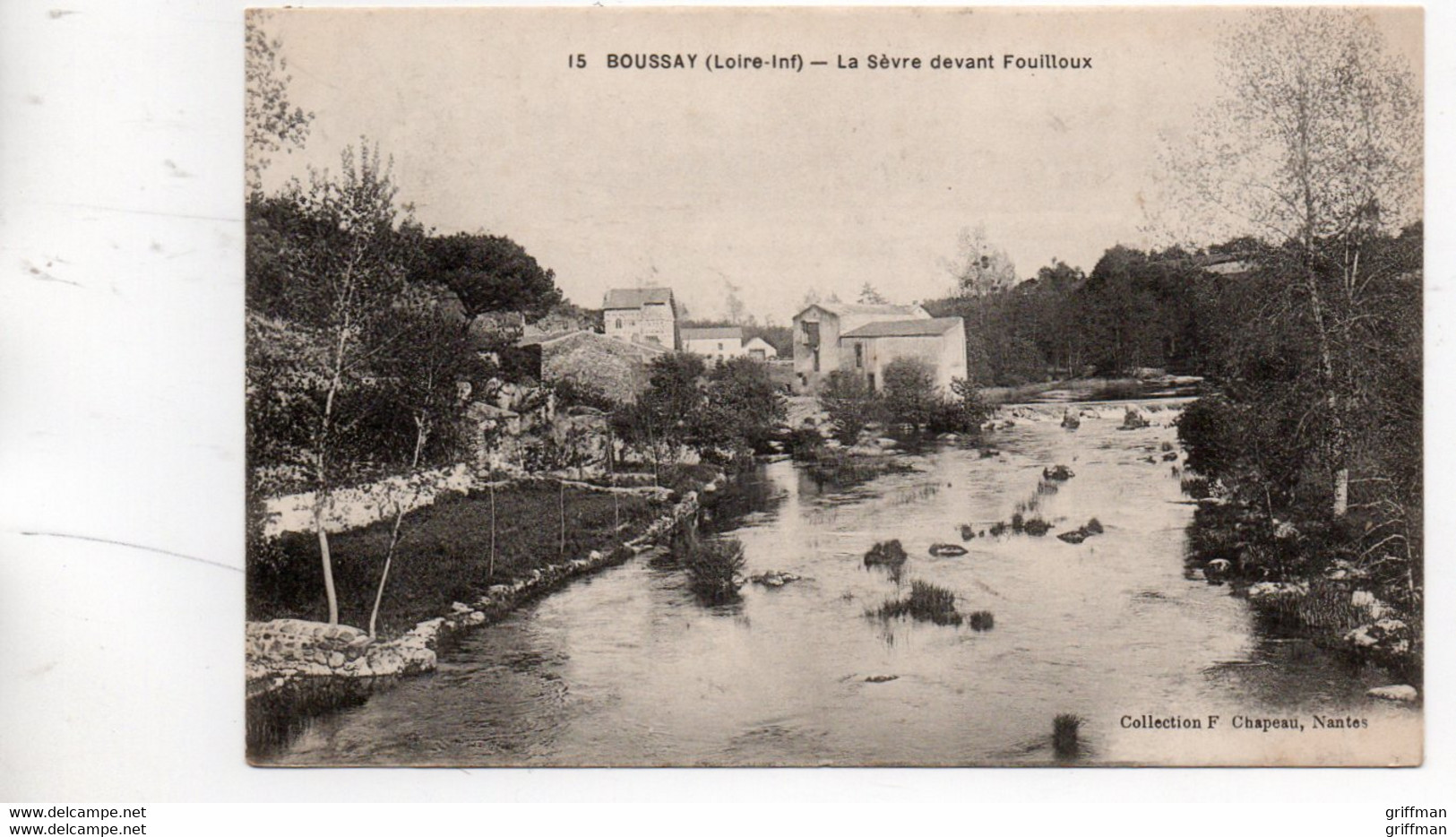 BOUSSAY LA SEVRE DEVANT FOUILLOUX 1915 TBE - Boussay