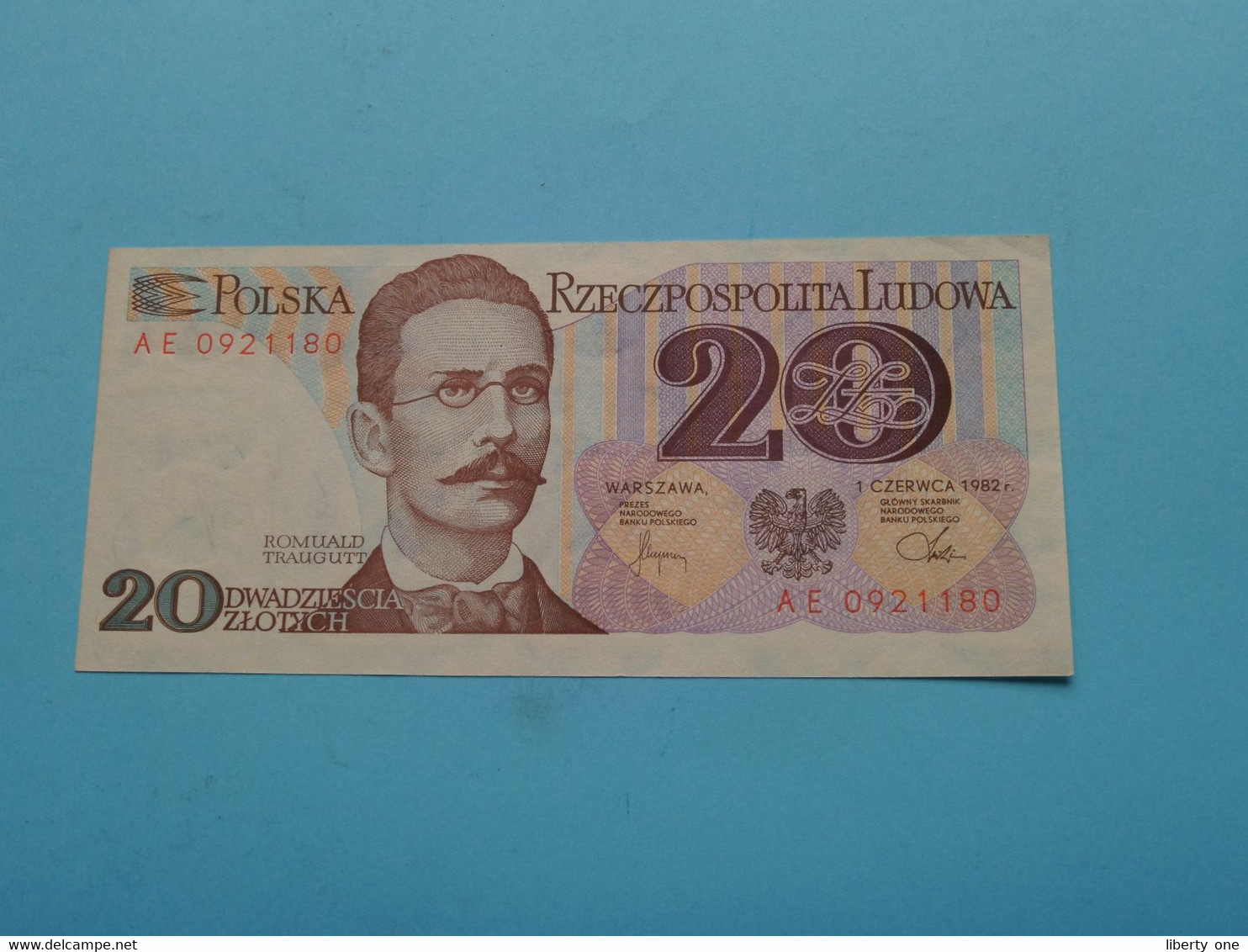 20 Zlotych ( 1982 ) Bank POLSKI ( For Grade, Please See Photo ) ! - Polen