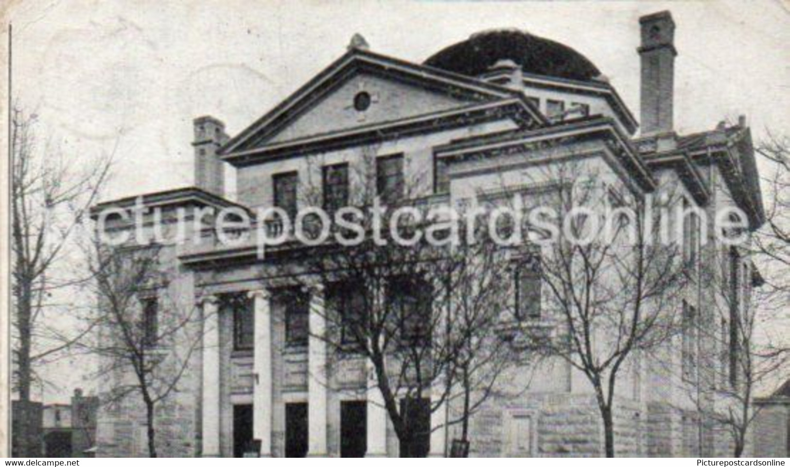 ZION METHODIST CHURCH MOOSE JAW SASKATCHEWAN OLD B/W POSTCARD CANADA - Altri & Non Classificati