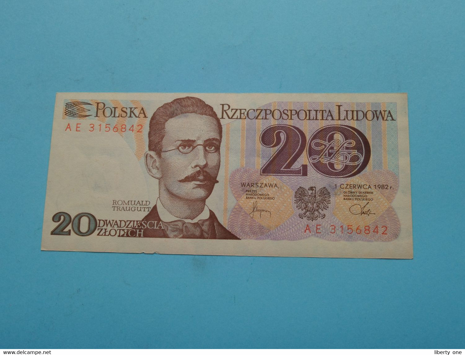 20 Zlotych ( 1982 ) Bank POLSKI ( For Grade, Please See Photo ) ! - Polen