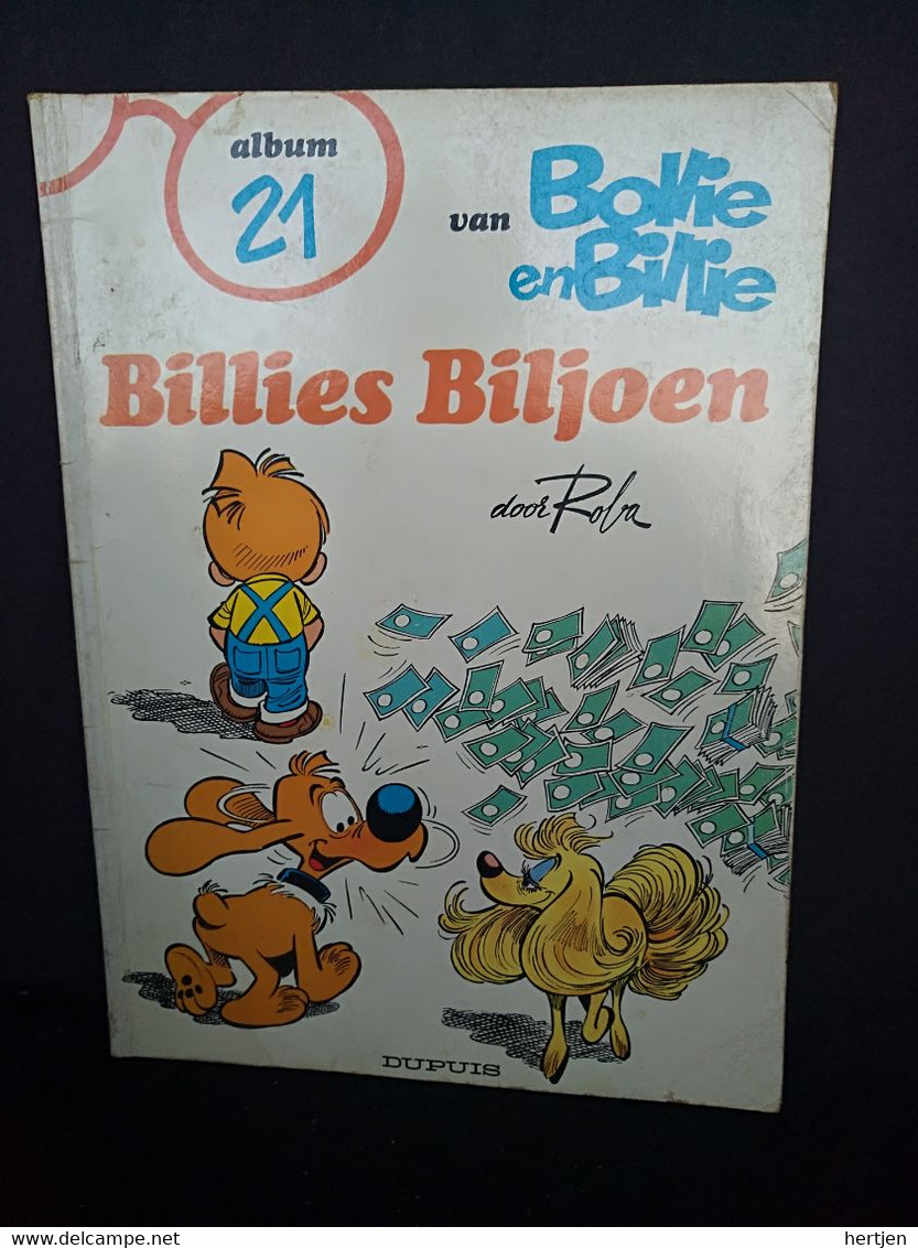 Billies Biljoen / Druk 1 Album 21 - Dupuis - 1987 - Bollie En Billie
