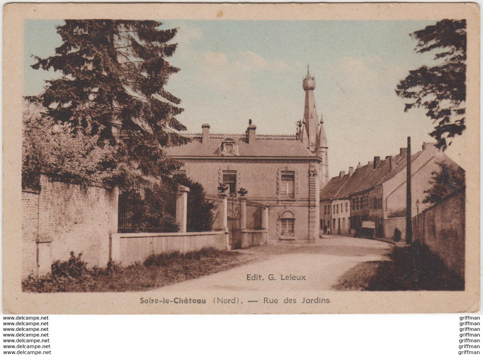 SOIRE LE CHATEAU RUE DES JARDINS TBE - Solre Le Chateau