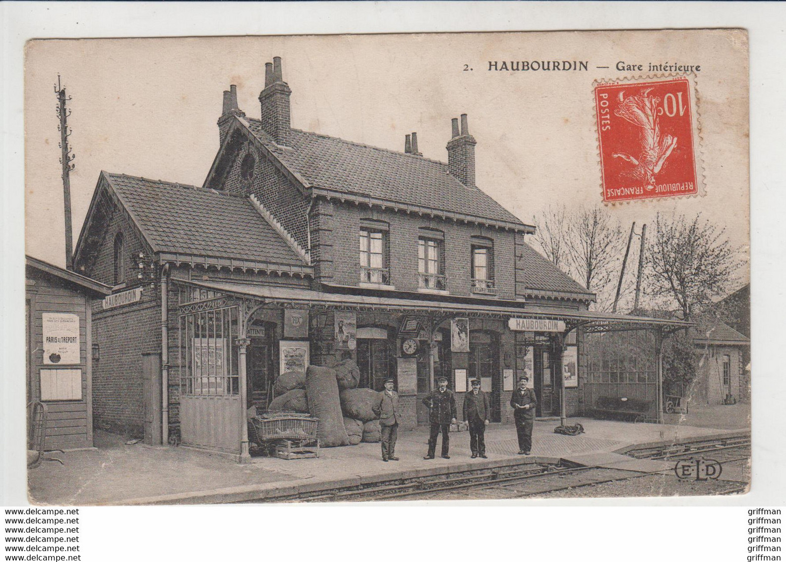 HAUBOURDIN GARE INTERIEURE - Haubourdin