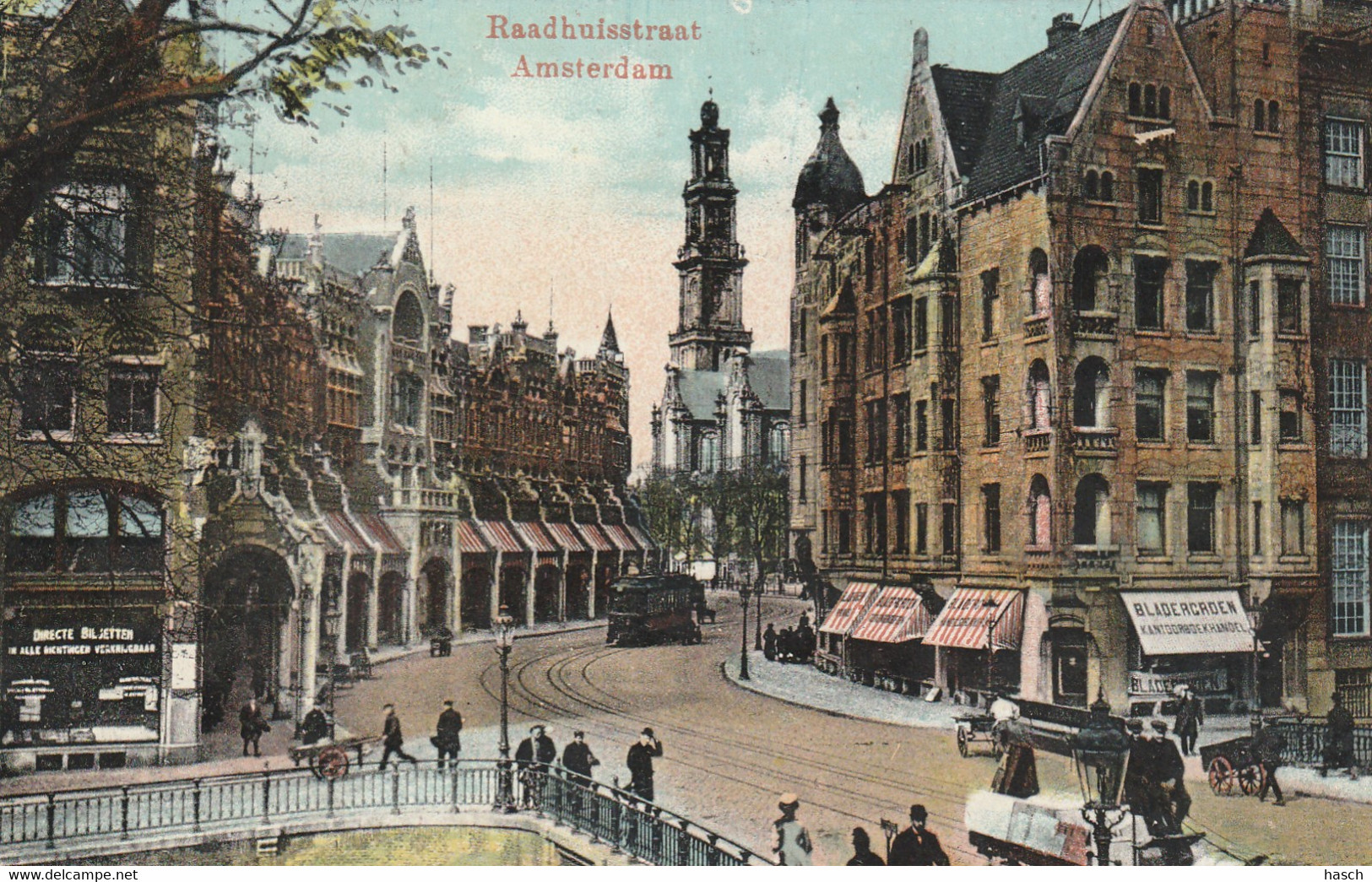 489123Amsterdam, Raadhuisstraat. - Amsterdam