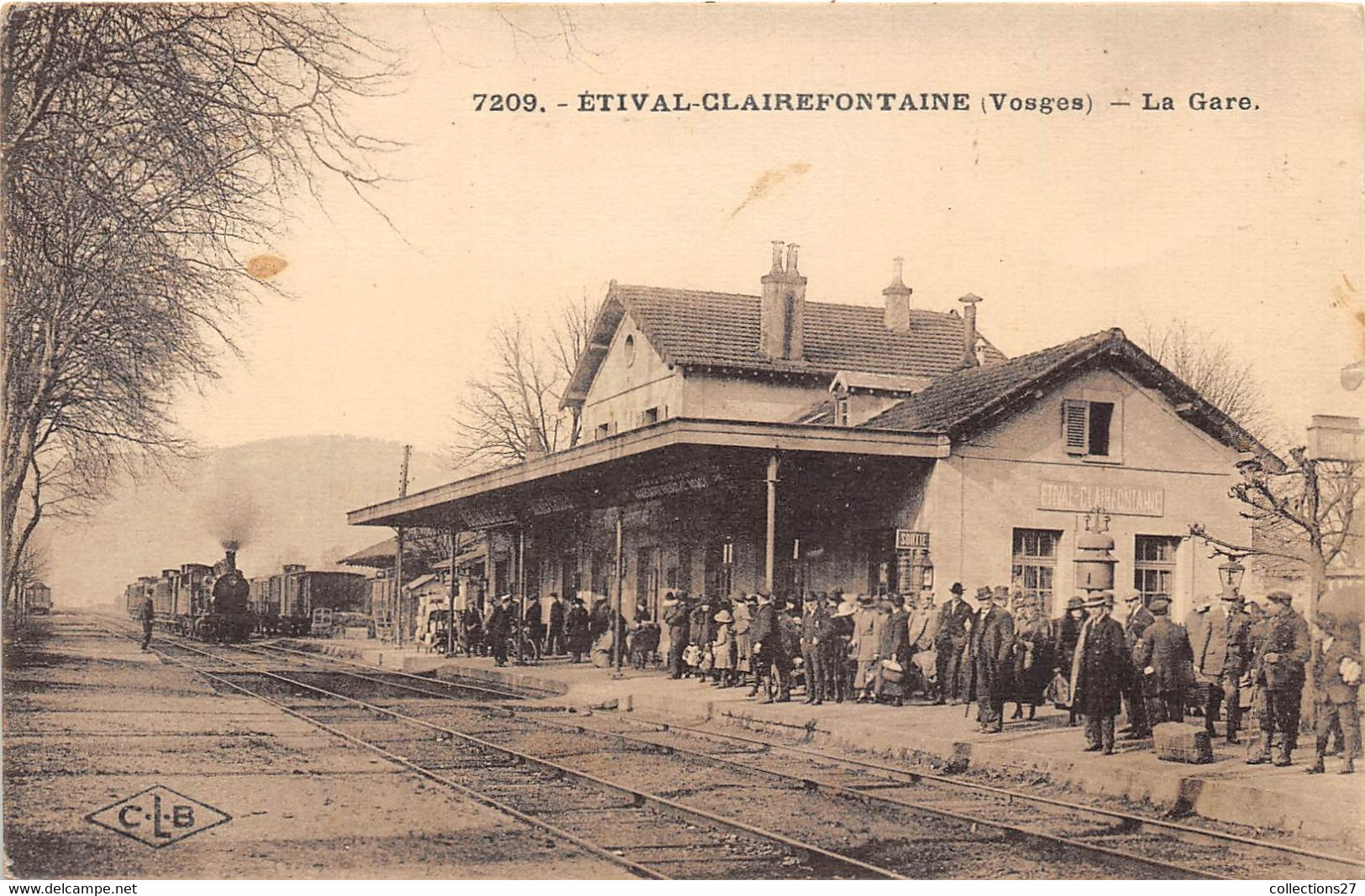 88-ETIVAL-CLAIREFONTAINE- LA GARE - Etival Clairefontaine