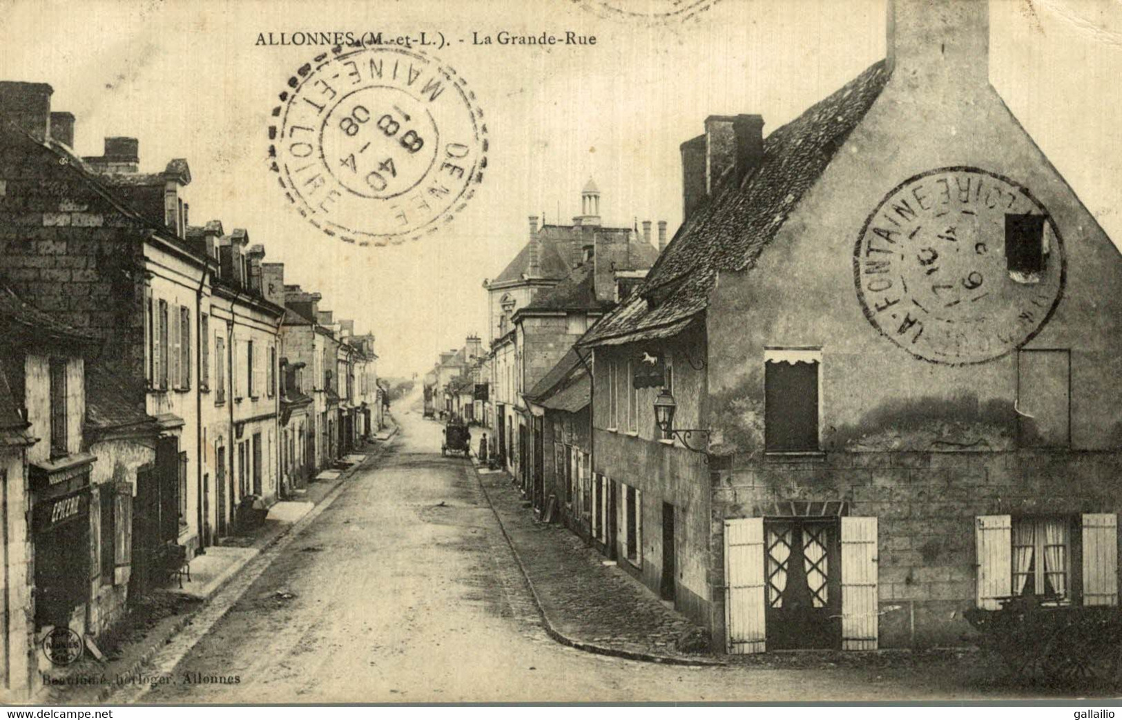 ALLONNES LA GRANDE RUE - Allonnes